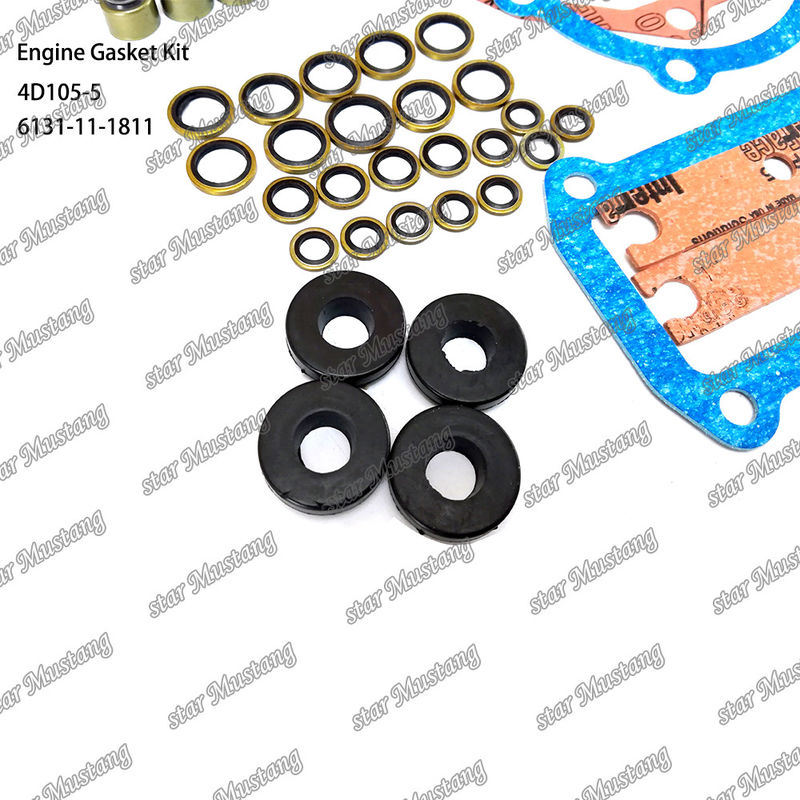 Kit completo de juntas 4D105-5 6131-11-1811 6131-K1-4000 Conjunto de juntas para peças de reparo de motores a diesel Komatsu