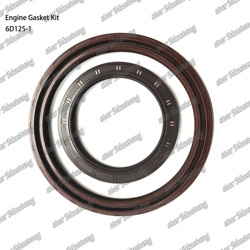 Kit completo de juntas 6D125-1 Conjunto de juntas para reparar peças de motores diesel Komatsu