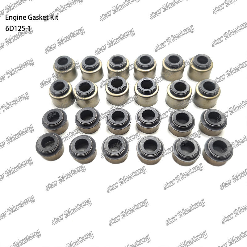 Kit completo de juntas 6D125-1 Conjunto de juntas para reparar peças de motores diesel Komatsu