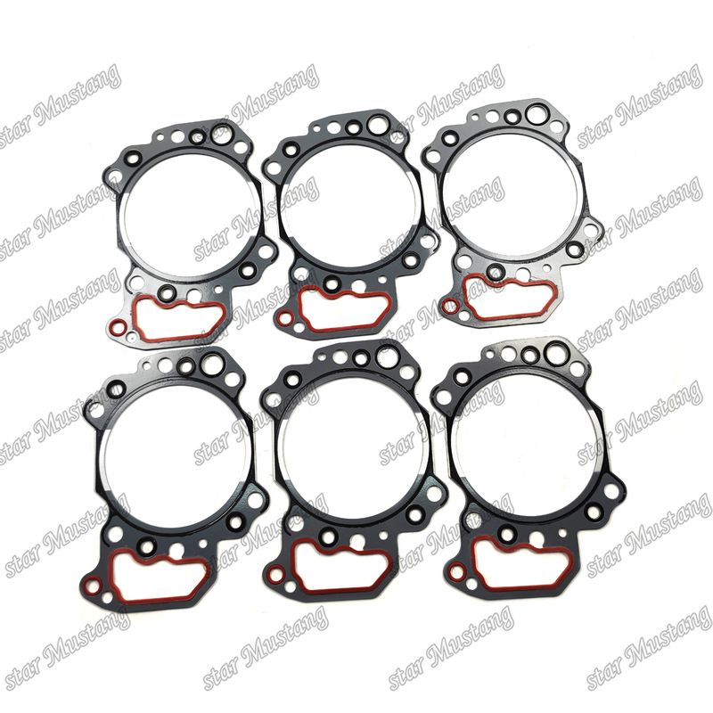 6D125-2 Conjunto de juntas completas 6151-12-1810 6155-K2-9900 Adequado para Komatsu