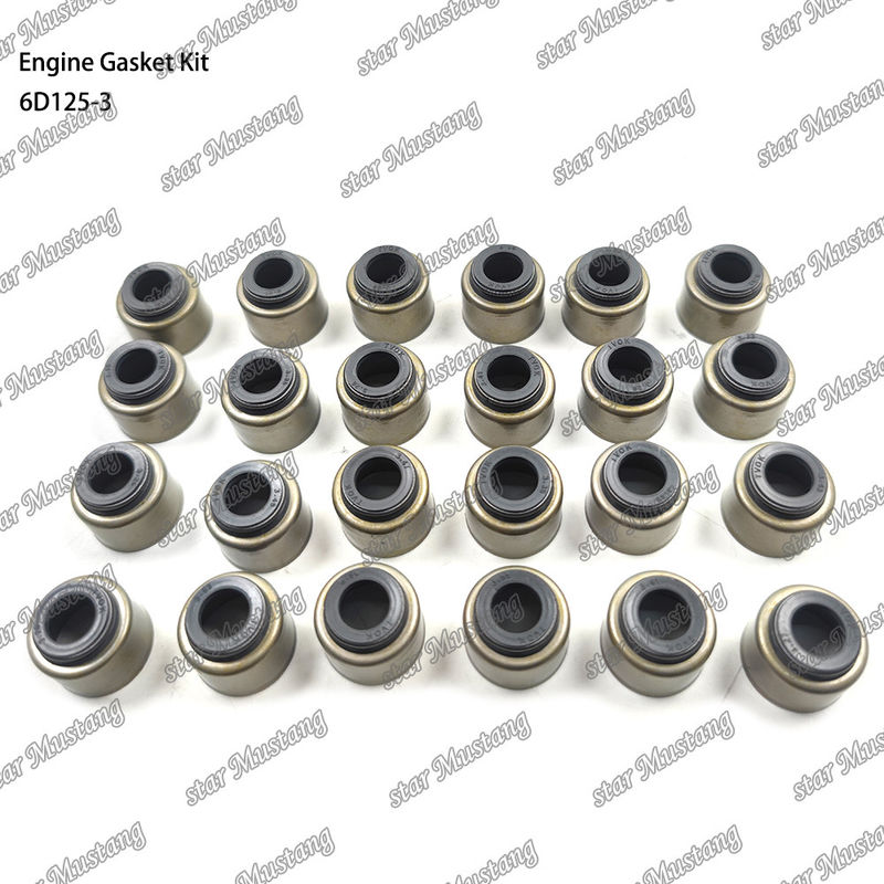 Kit completo de juntas 6D125-3 conjunto de juntas para reparar peças de motores diesel Komatsu