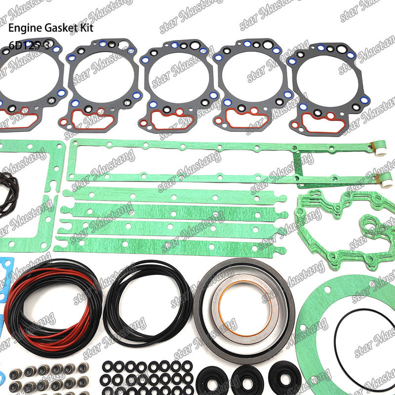 Kit completo de juntas 6D125-3 conjunto de juntas para reparar peças de motores diesel Komatsu