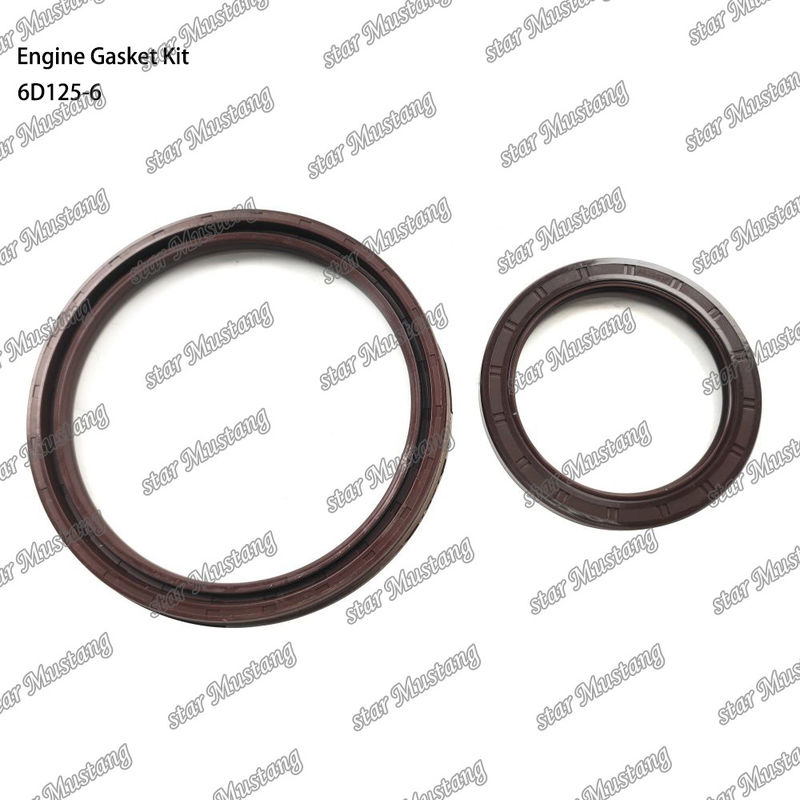 Kit completo de juntas 6D125-6 de juntas para reparar peças de motores diesel Komatsu
