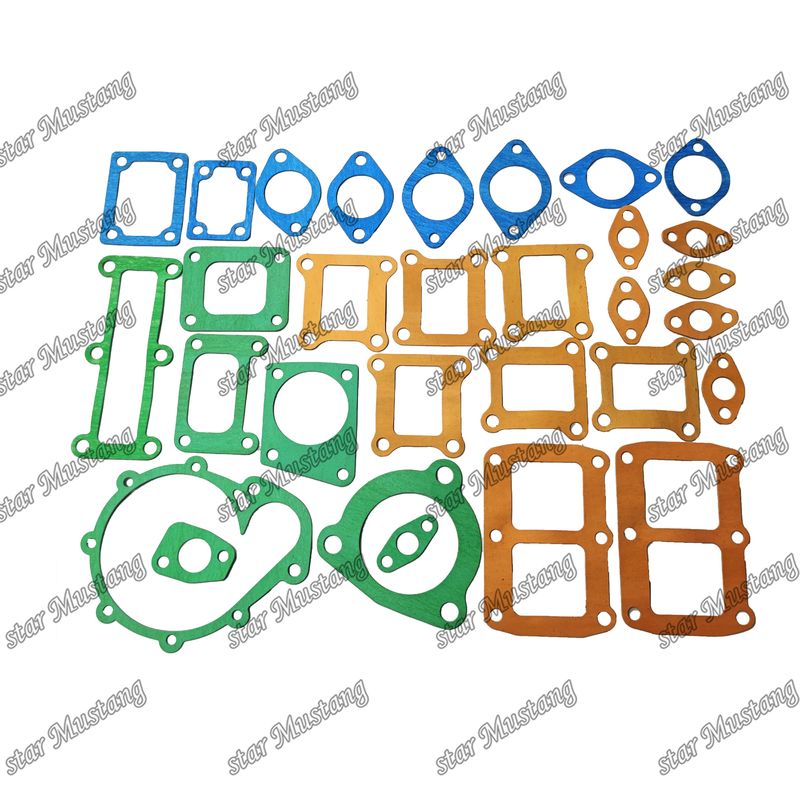 Kit completo de juntas 6D125-8 de juntas para reparar peças de motores diesel Komatsu