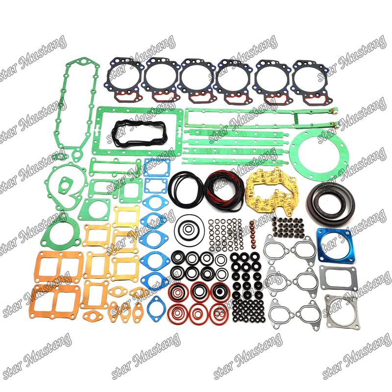 Kit completo de juntas 6D125-8 de juntas para reparar peças de motores diesel Komatsu