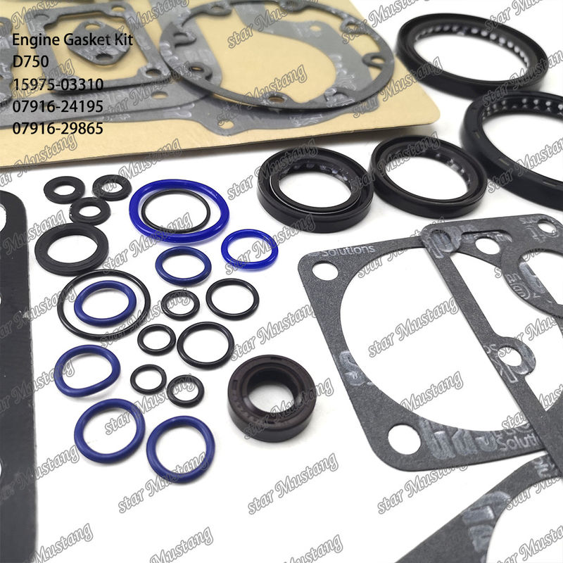 D750 Conjunto de juntas completas juntas de cabeça 15975-03310 07916-24195 07916-29865 07916-29865 Adequado para Kubota