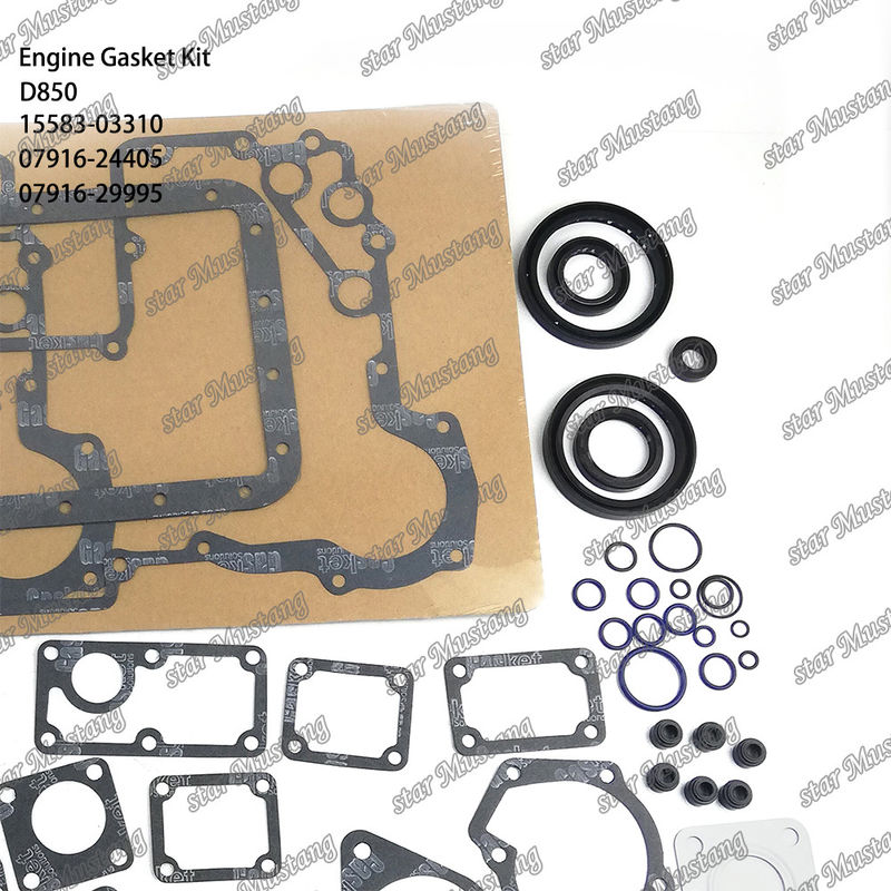 D850 Conjunto de juntas completas juntas de cabeça 15583-03310 07916-24405 07916-29995 07916-29995 Adequado para Kubota
