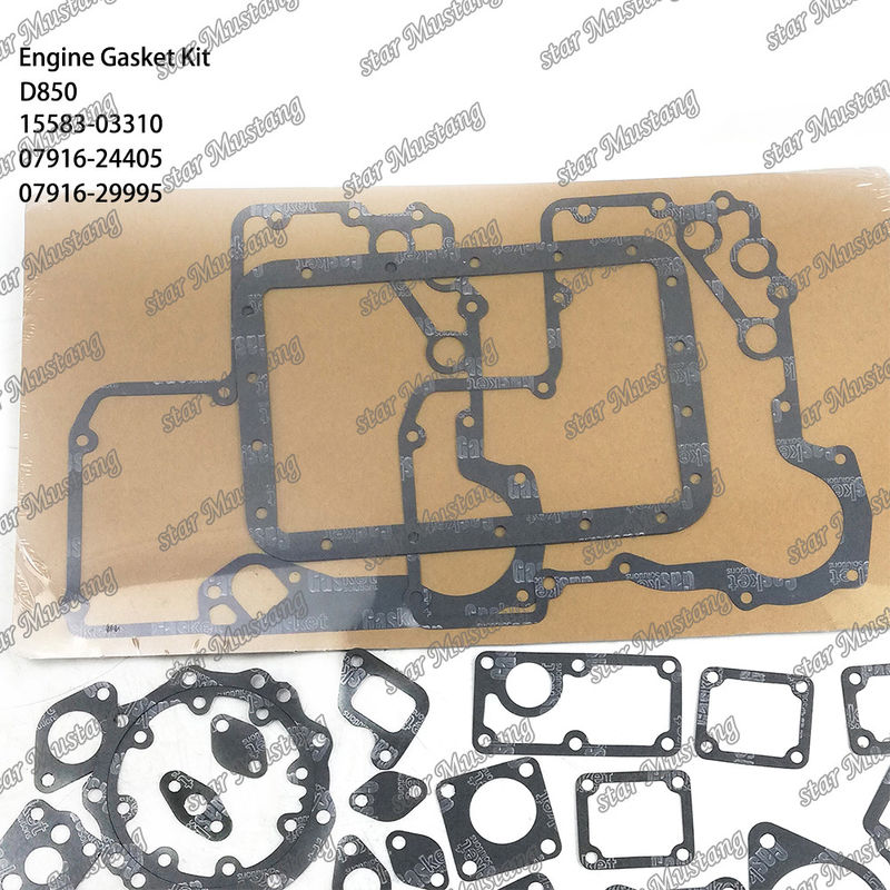 D850 Conjunto de juntas completas juntas de cabeça 15583-03310 07916-24405 07916-29995 07916-29995 Adequado para Kubota