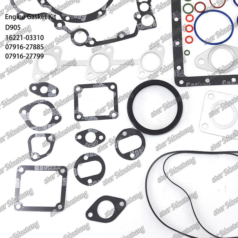 D905 Conjunto de juntas completas juntas de cabeça 16221-03310 superior 07916-27885 inferior 07916-27799 adequado para Kubota
