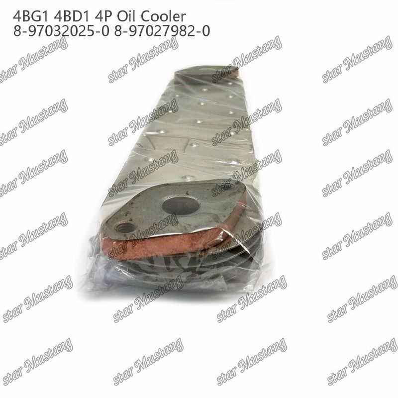 Refrigerador de óleo 4BG1 4BD1 4P 8-97032025-0 8-97027982-0 Para peças sobressalentes de motores Isuzu