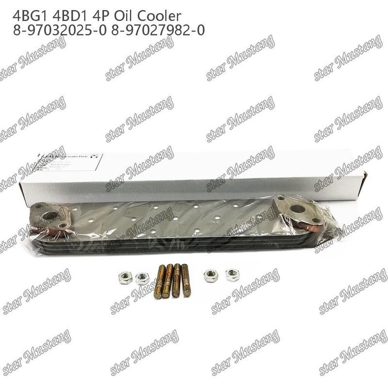 Refrigerador de óleo 4BG1 4BD1 4P 8-97032025-0 8-97027982-0 Para peças sobressalentes de motores Isuzu