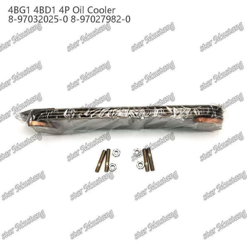 Refrigerador de óleo 4BG1 4BD1 4P 8-97032025-0 8-97027982-0 Para peças sobressalentes de motores Isuzu