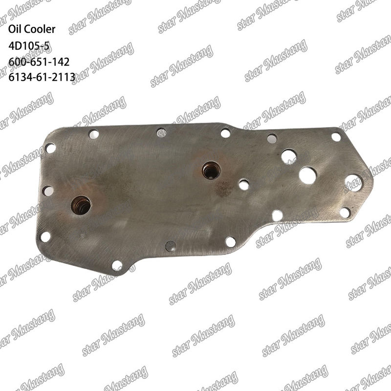 Refrigerador de óleo 4D105-5 600-651-142 6134-61-2113 Para peças sobressalentes de motores KUMATSU