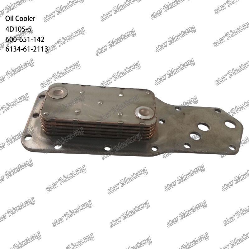 Refrigerador de óleo 4D105-5 600-651-142 6134-61-2113 Para peças sobressalentes de motores KUMATSU