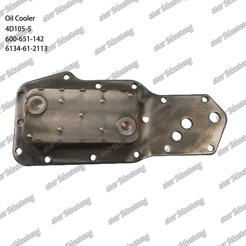 Refrigerador de óleo 4D105-5 600-651-142 6134-61-2113 Para peças sobressalentes de motores KUMATSU