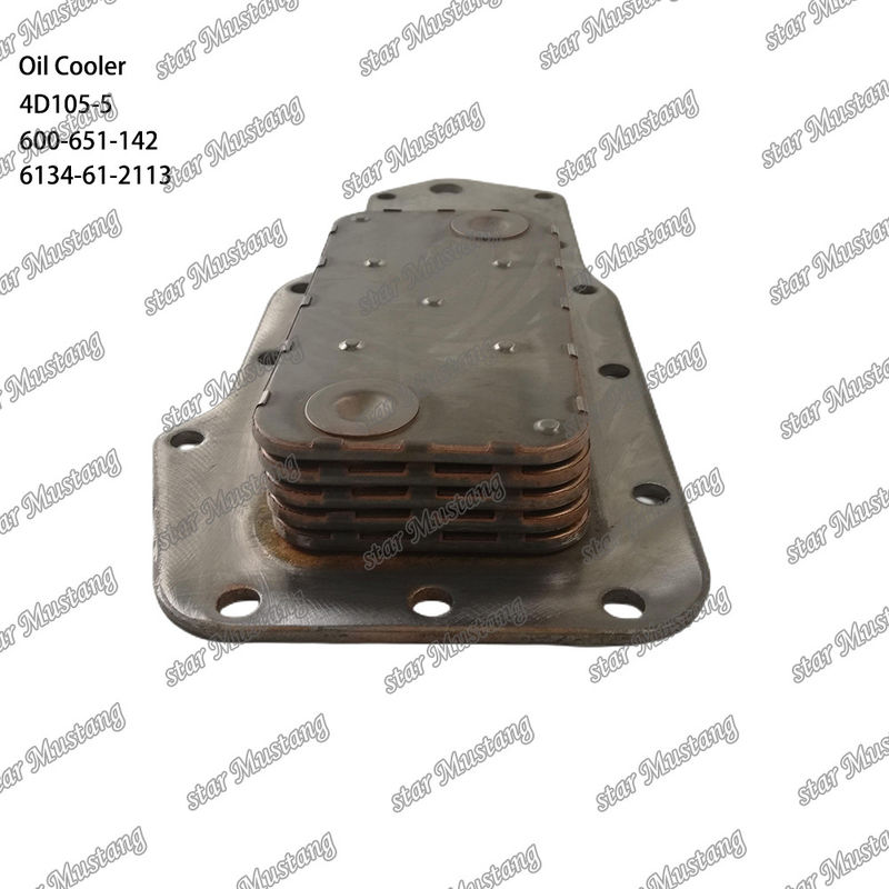 Refrigerador de óleo 4D105-5 600-651-142 6134-61-2113 Para peças sobressalentes de motores KUMATSU