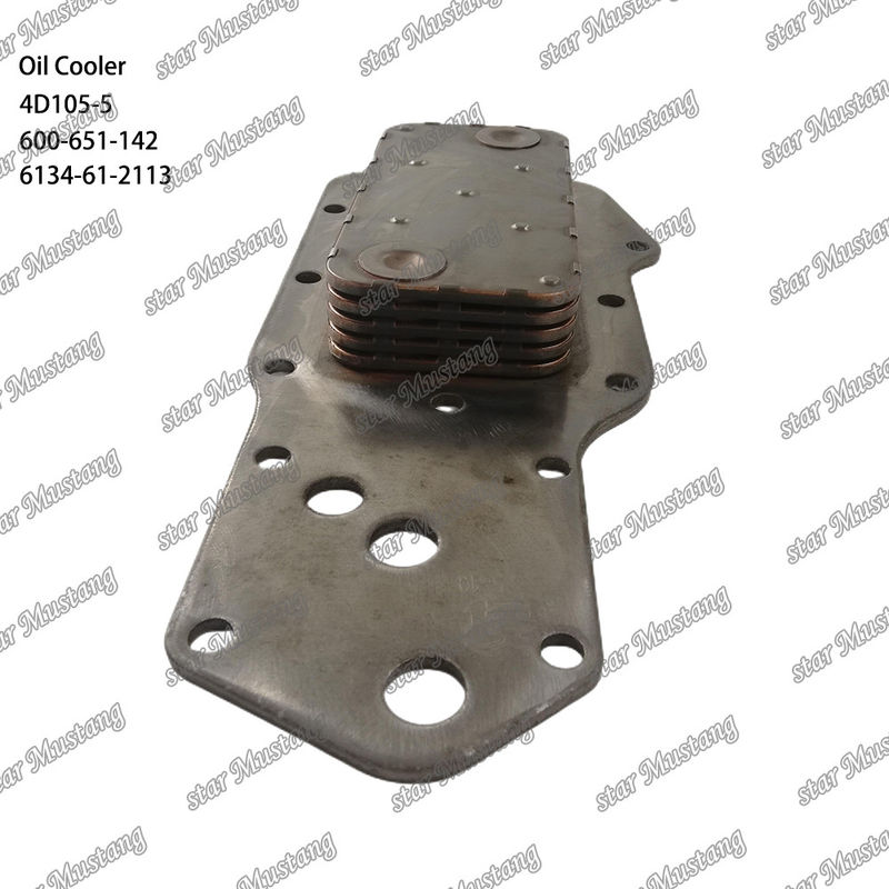 Refrigerador de óleo 4D105-5 600-651-142 6134-61-2113 Para peças sobressalentes de motores KUMATSU