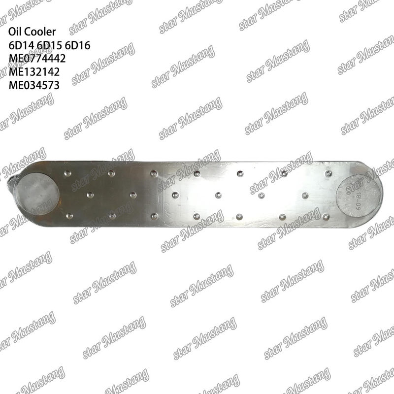Refrigerador a óleo 6D14 6D15 6D16 4 peças ME0774442 ME132142 ME034573 Para peças sobressalentes de motores Mitsubishi