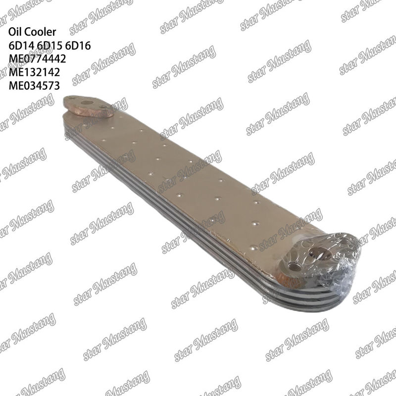 Refrigerador a óleo 6D14 6D15 6D16 4 peças ME0774442 ME132142 ME034573 Para peças sobressalentes de motores Mitsubishi