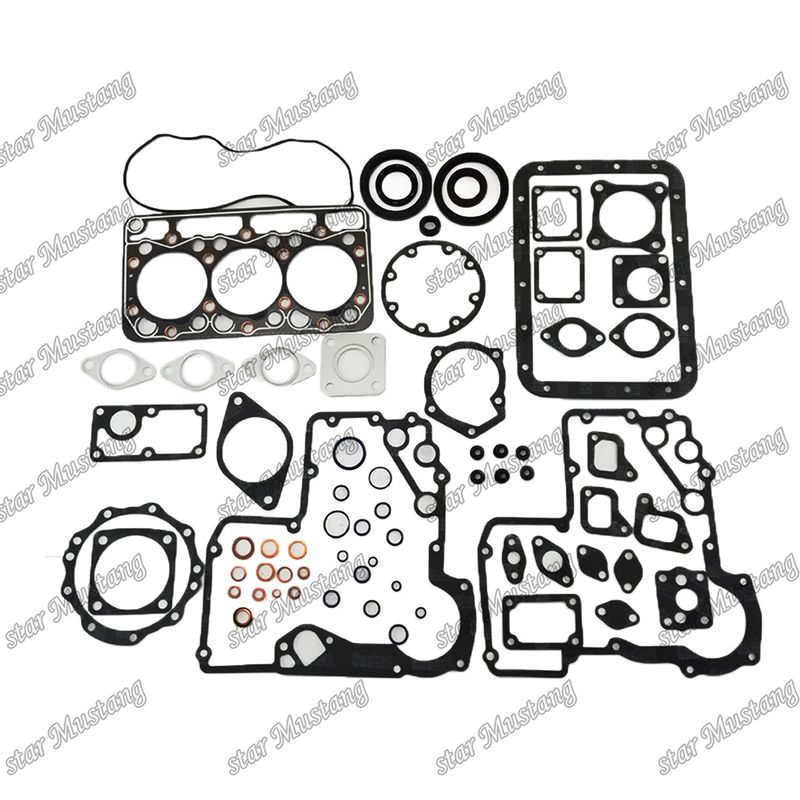 D950 Conjunto de juntas completas de juntas de cabeça 15676-03310 superior 07916-24385 inferior 07916-29995 adequado para Kubota