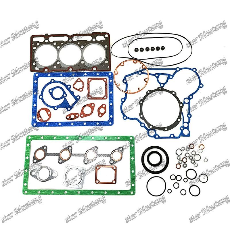 D1005 Conjunto de juntas completas de juntas de cabeça 1G040-03310 superior 1G041-99352 inferior 1G062-99365 adequado para Kubota
