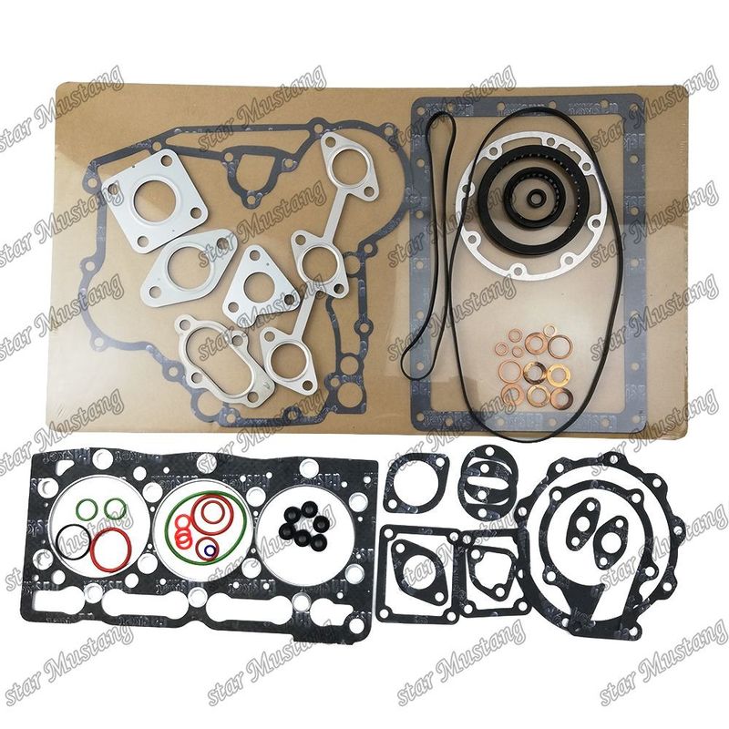 D1105 Conjunto de juntas completas de juntas de cabeça 1G063-03310 1G062-99352 1G062-99365 inferior Adequado para Kubota