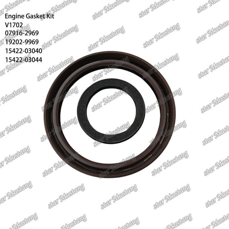 V1702 Conjunto completo de juntas 07916-2969 19202-9969 15422-03040 15422-03044 Adequado para Kubota