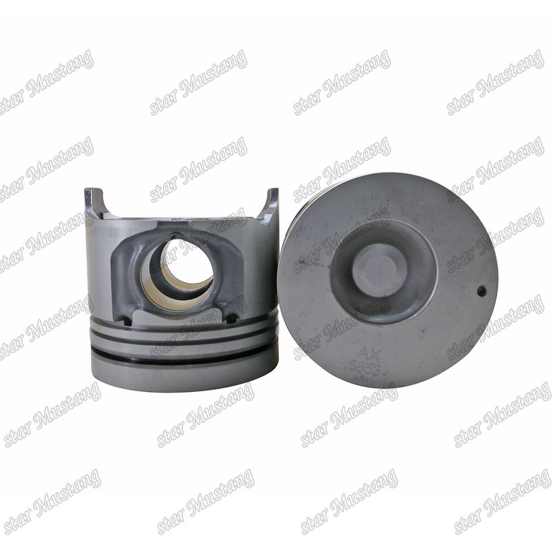 Pisto 4JH1 sem marca de válvula, reforçado, refrigeração interna 8-97305-585-3 Para peças sobressalentes de motores Isuzu