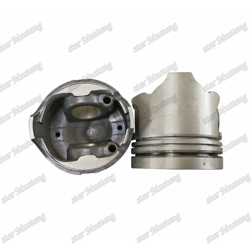 Pisto 4JH1 sem marca de válvula, reforçado, refrigeração interna 8-97305-585-3 Para peças sobressalentes de motores Isuzu