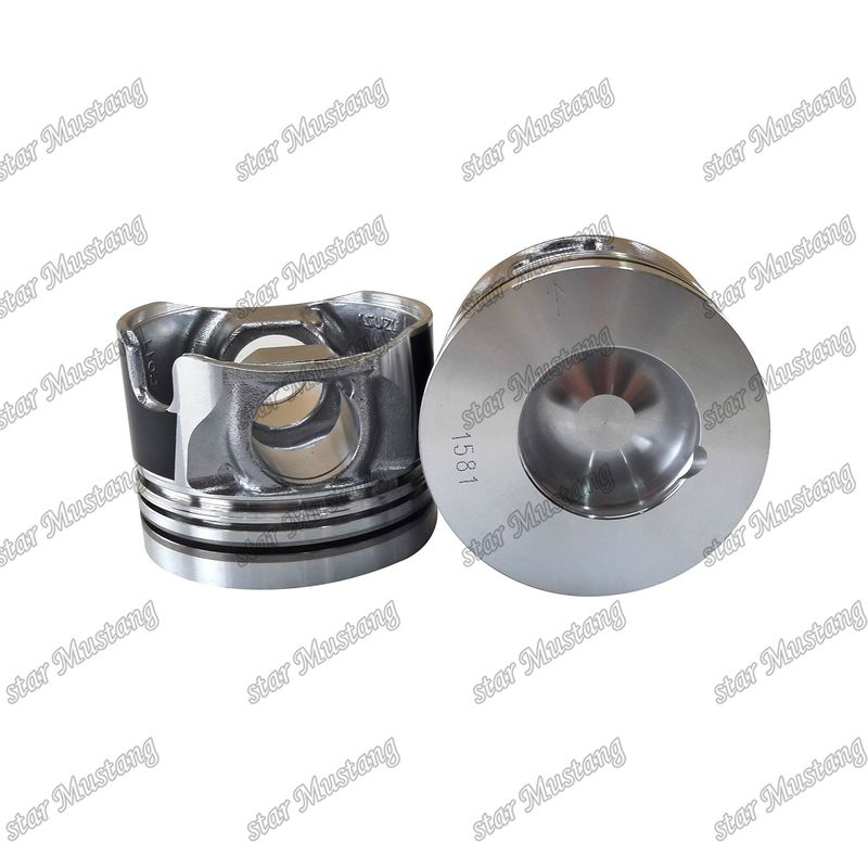Pisto 4LE2 EFI 8-98068-158-1 8-98068-158-2 Para peças sobressalentes de motores Isuzu