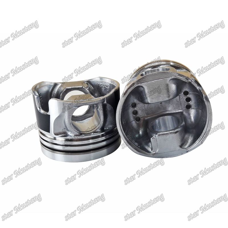 Pisto 4LE2 EFI 8-98068-158-1 8-98068-158-2 Para peças sobressalentes de motores Isuzu