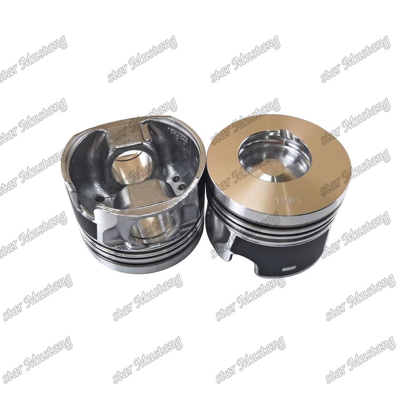 Pisto 4LE2 EFI 8-98068-158-1 8-98068-158-2 Para peças sobressalentes de motores Isuzu