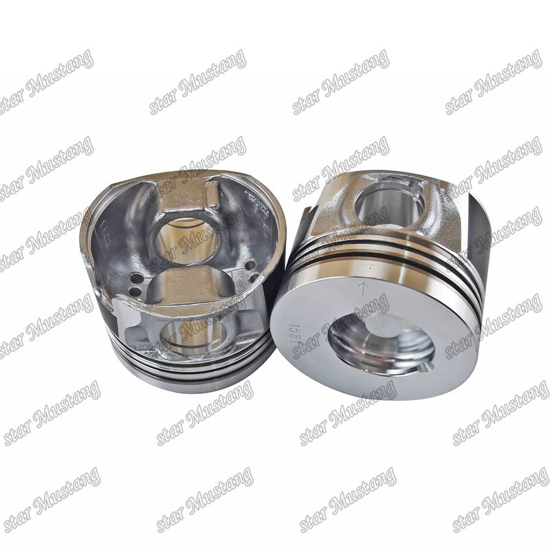 Pisto 4LE2 EFI 8-98068-158-1 8-98068-158-2 Para peças sobressalentes de motores Isuzu