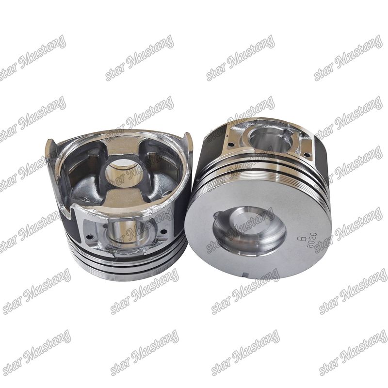 Pisto 4LE2 de injecção direta 8-97232-602-0 para peças sobressalentes de motores Isuzu