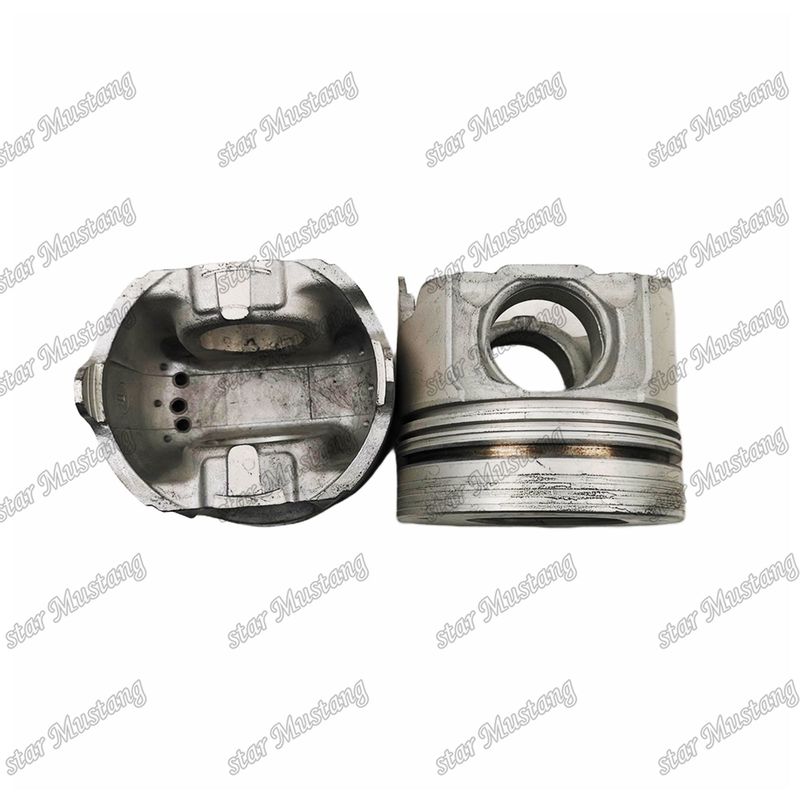 pistão 10PD1 fundo plano 1-12111-804-0 para peças sobressalentes de motores Isuzu