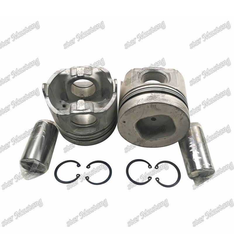 pistão 10PD1 fundo plano 1-12111-804-0 para peças sobressalentes de motores Isuzu