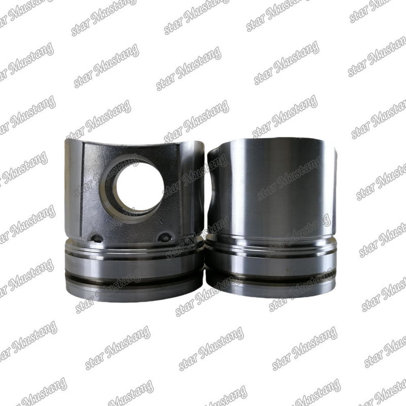 Pisto 4D102 6D102 51mm Câmara de combustão 6735-31-2110 6735-31-2111 6735-31-2140 Para peças sobressalentes de motores Kumatsu