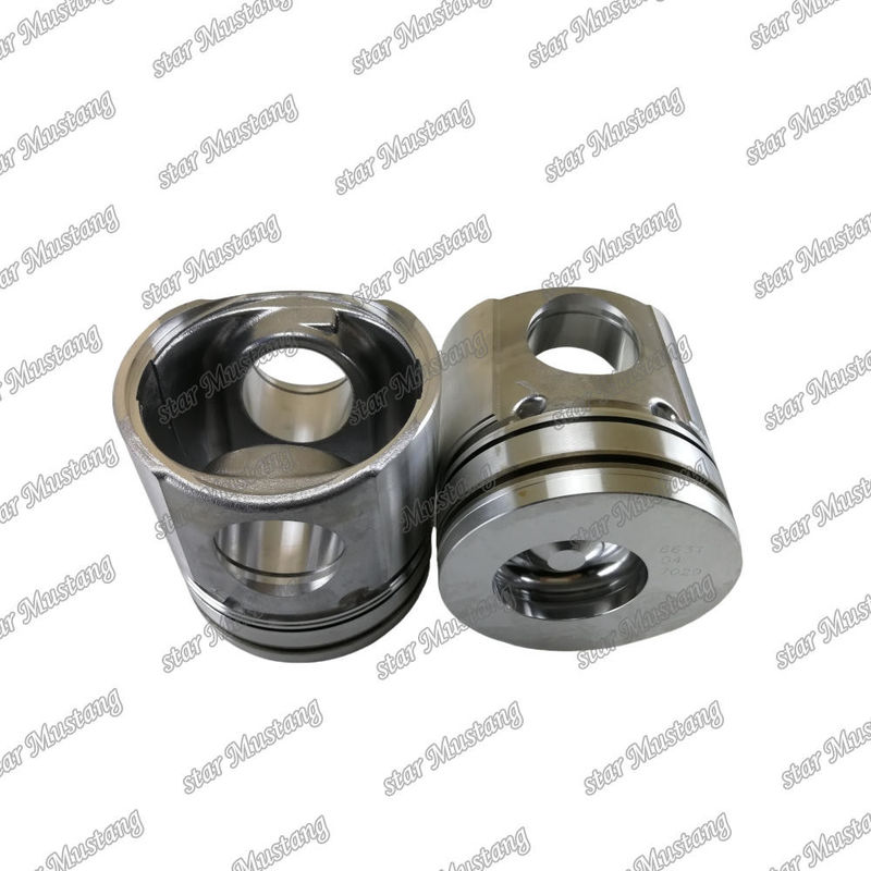Pisto 4D102 6D102 51mm Câmara de combustão 6735-31-2110 6735-31-2111 6735-31-2140 Para peças sobressalentes de motores Kumatsu