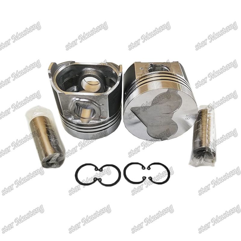 Pisto D1503 V2003 Base triangular 1G701-21112 1A021-21112 Para peças sobressalentes de motores Kubota
