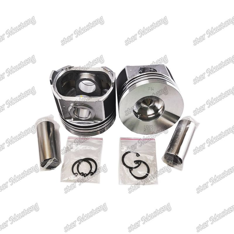 Pisto V2403 D1803 C2.4 Câmara de combustão 42 mm 1G831-2111 1G831-21110 Para peças sobressalentes de motores Kubota