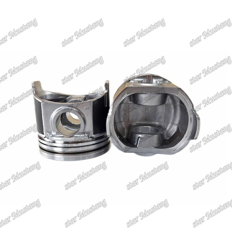 Pisto V2607 CR Câmara de combustão 45,5 mm 1J700-21110 Para peças sobressalentes de motores Kubota