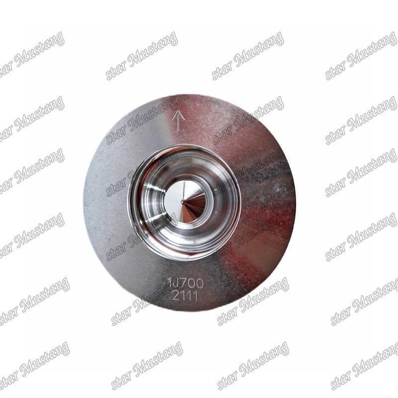 Pisto V2607 CR Câmara de combustão 45,5 mm 1J700-21110 Para peças sobressalentes de motores Kubota