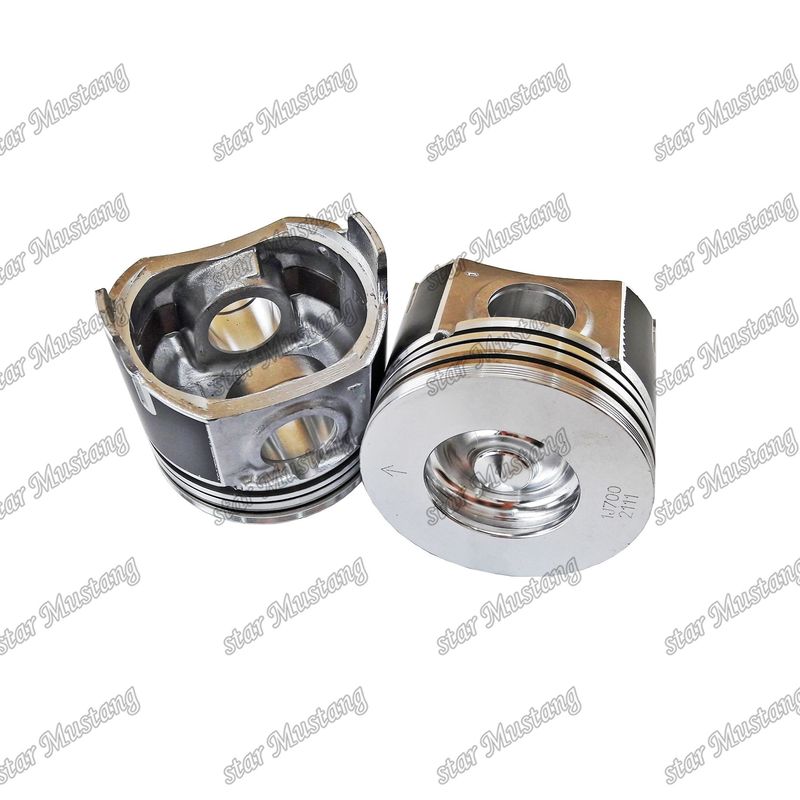 Pisto V2607 CR Câmara de combustão 45,5 mm 1J700-21110 Para peças sobressalentes de motores Kubota