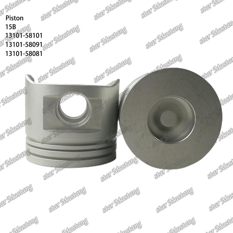 15B Pisto de motor 13101-58101 13101-58091 13101-58081 Para peças sobressalentes de motores TOYOTA