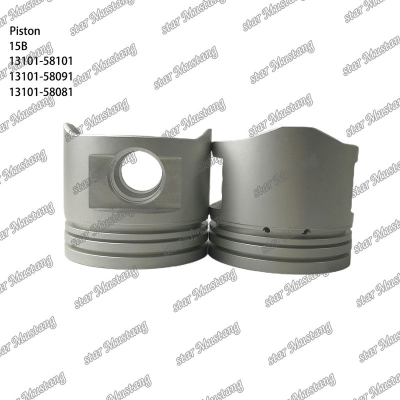 15B Pisto de motor 13101-58101 13101-58091 13101-58081 Para peças sobressalentes de motores TOYOTA