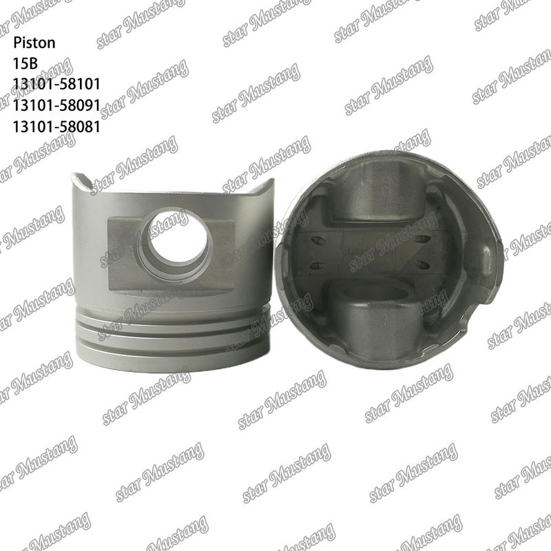 15B Pisto de motor 13101-58101 13101-58091 13101-58081 Para peças sobressalentes de motores TOYOTA