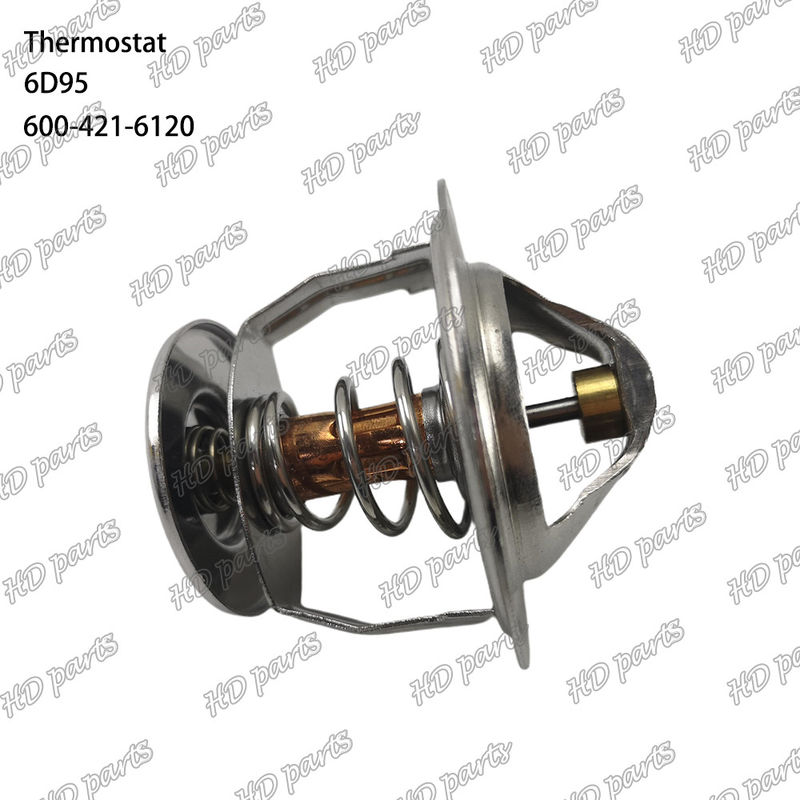 Termostato 6D95 82°C 600-421-6120 600-421-6110 600-421-6360 Parte do motor