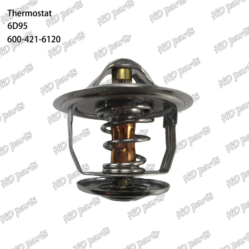Termostato 6D95 82°C 600-421-6120 600-421-6110 600-421-6360 Parte do motor