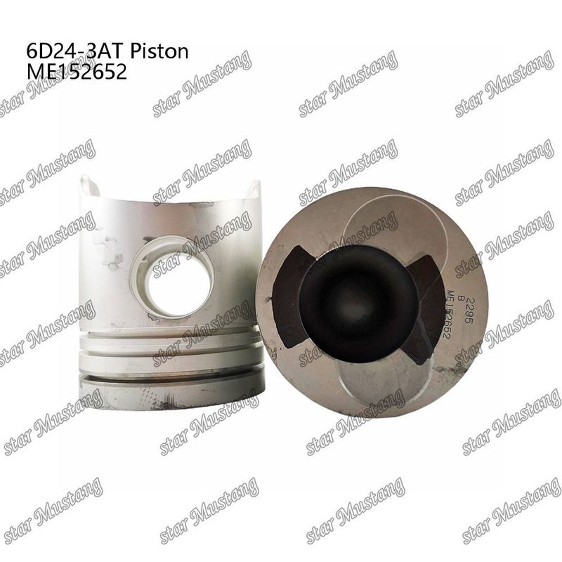 Pisto 6D24-3AT Câmara de combustão semi-anódica 66mm ME152652 Para peças de reposição de motores Mitsubishi