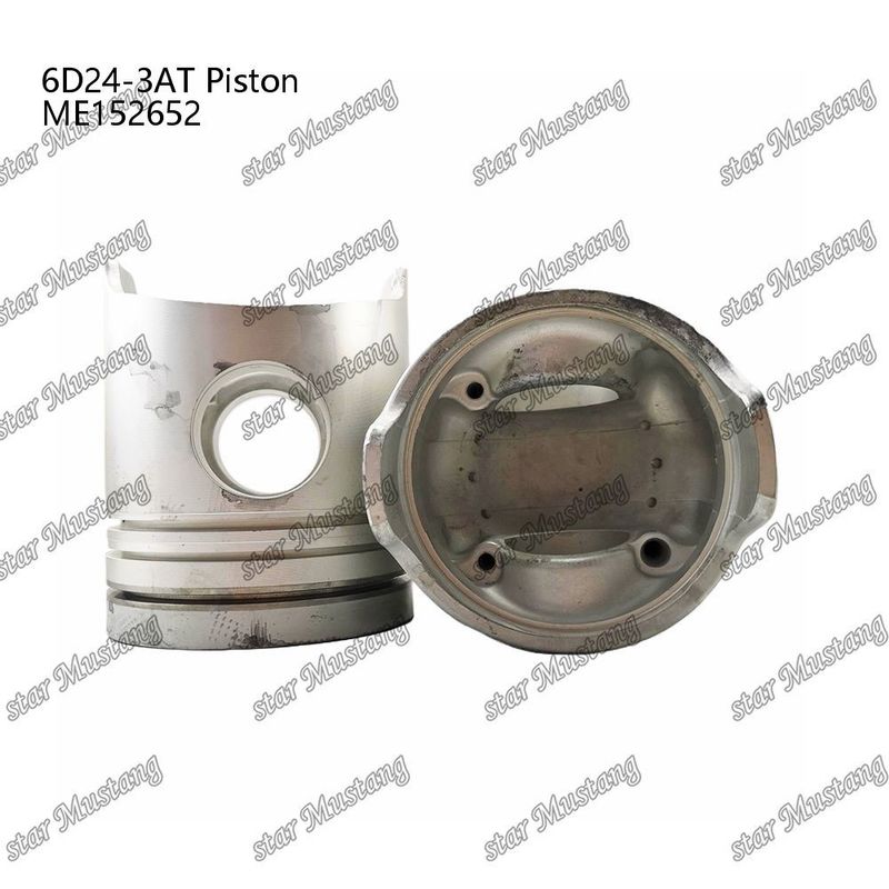 Pisto 6D24-3AT Câmara de combustão semi-anódica 66mm ME152652 Para peças de reposição de motores Mitsubishi